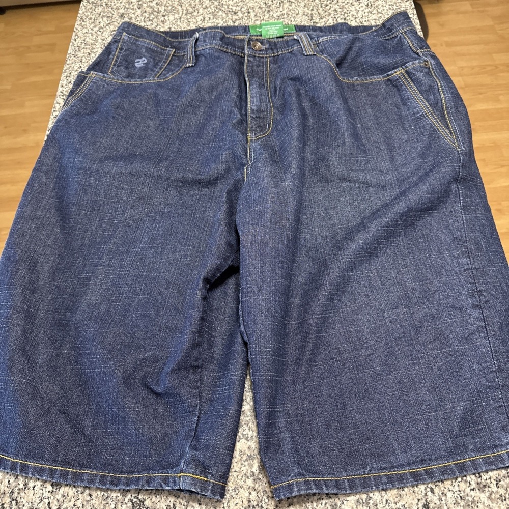 RocaWear VTG Shorts Sz 42 Y2K Baggy Skater Grunge Hip Hop Green BuggyStreetwear